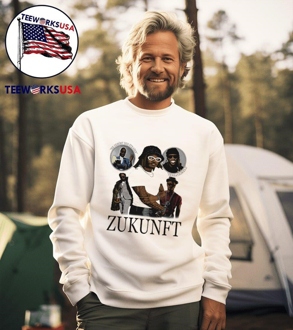 Zukunft graphic - Adult & Kids T-Shirts, Sweatshirts & Hoodies apparel design preview 3