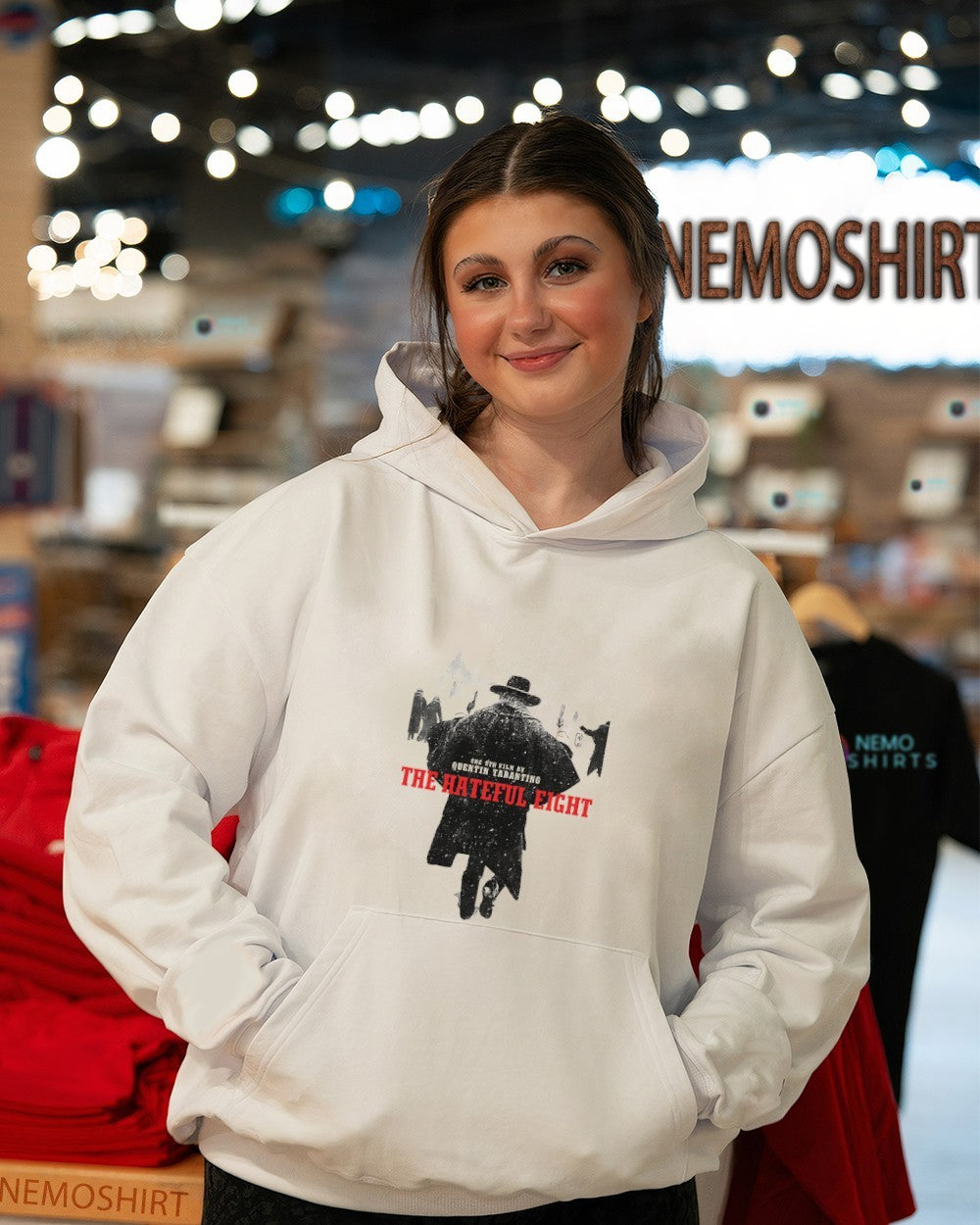 The hateful eight movie Tarantino - Adult & Kids T-Shirts, Sweatshirts & Hoodies apparel design preview 5
