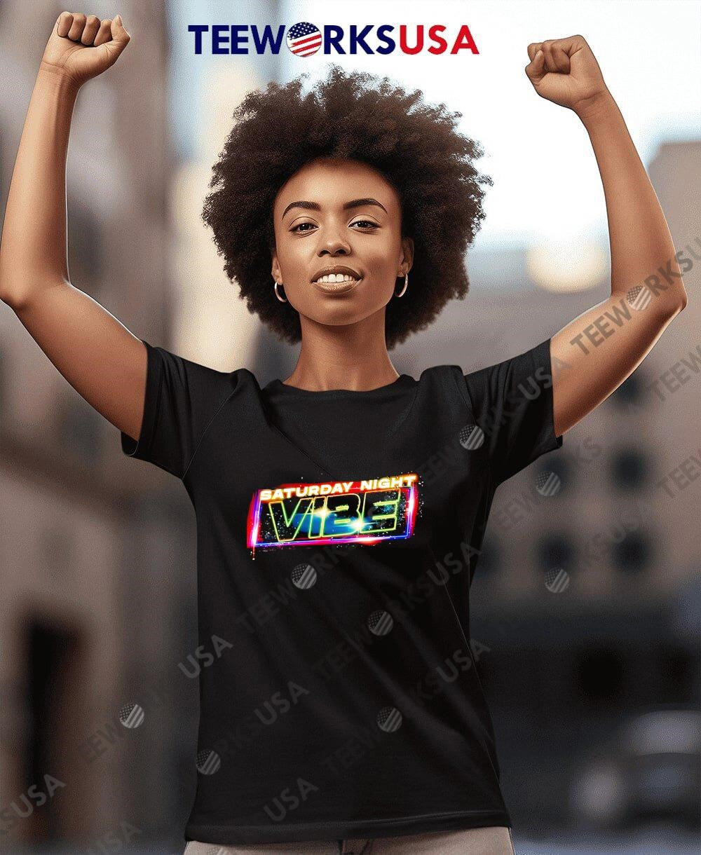Saturday Night Vibe - Adult & Kids T-Shirts, Sweatshirts & Hoodies apparel design preview 7