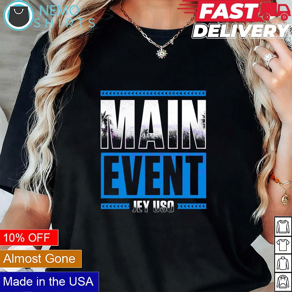 Main event Jey Uso Yeet - Adult & Kids T-Shirts, Sweatshirts & Hoodies apparel design preview 1