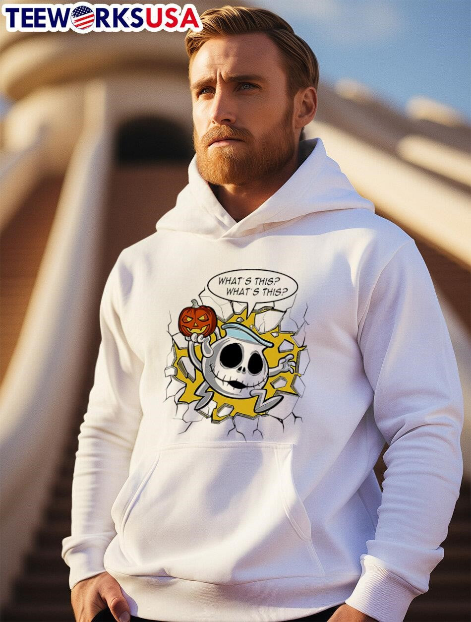 What's this happy halloween - Adult & Kids T-Shirts, Sweatshirts & Hoodies apparel design preview 2