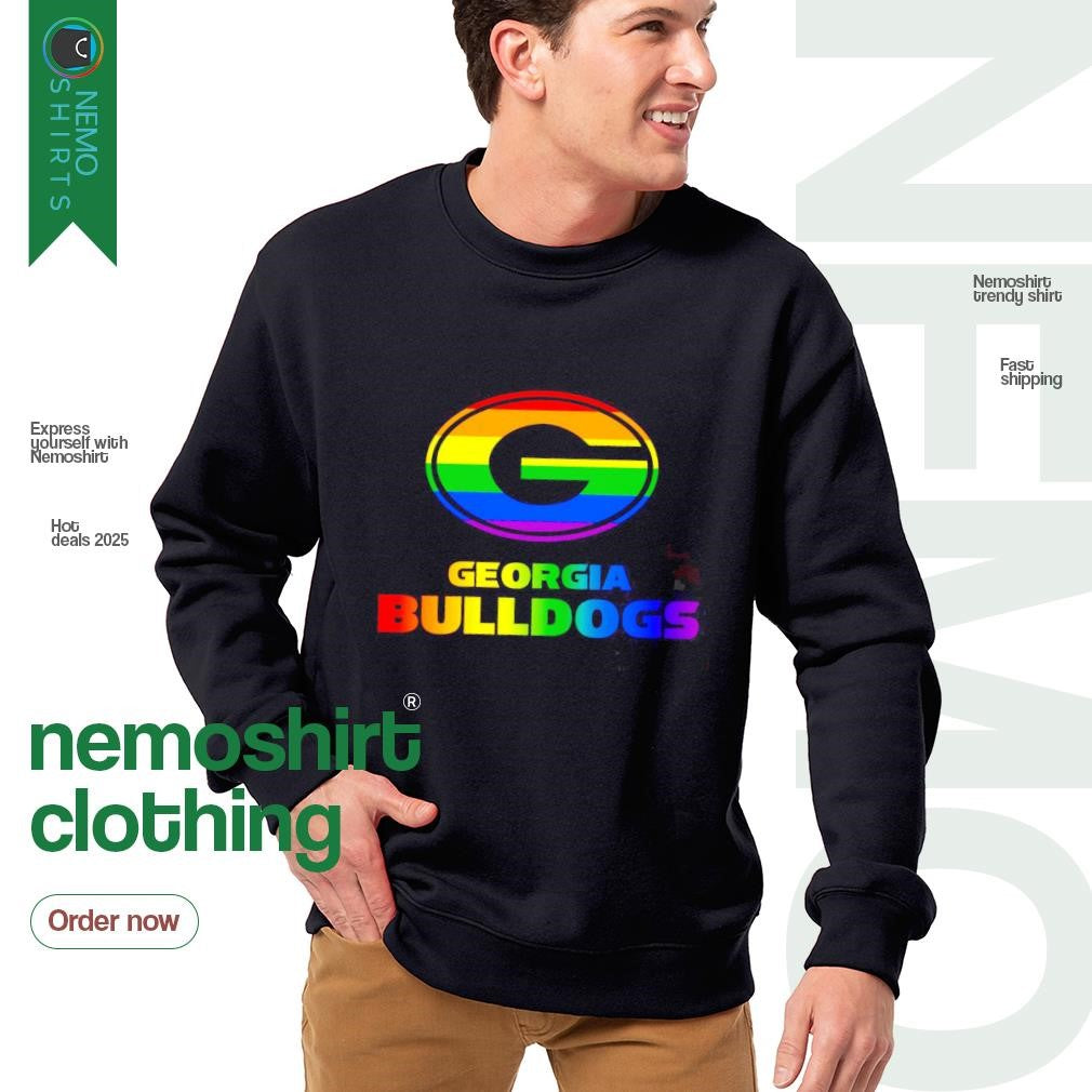 Georgia Bulldogs LGBT pride - Adult & Kids T-Shirts, Sweatshirts & Hoodies apparel design preview 4