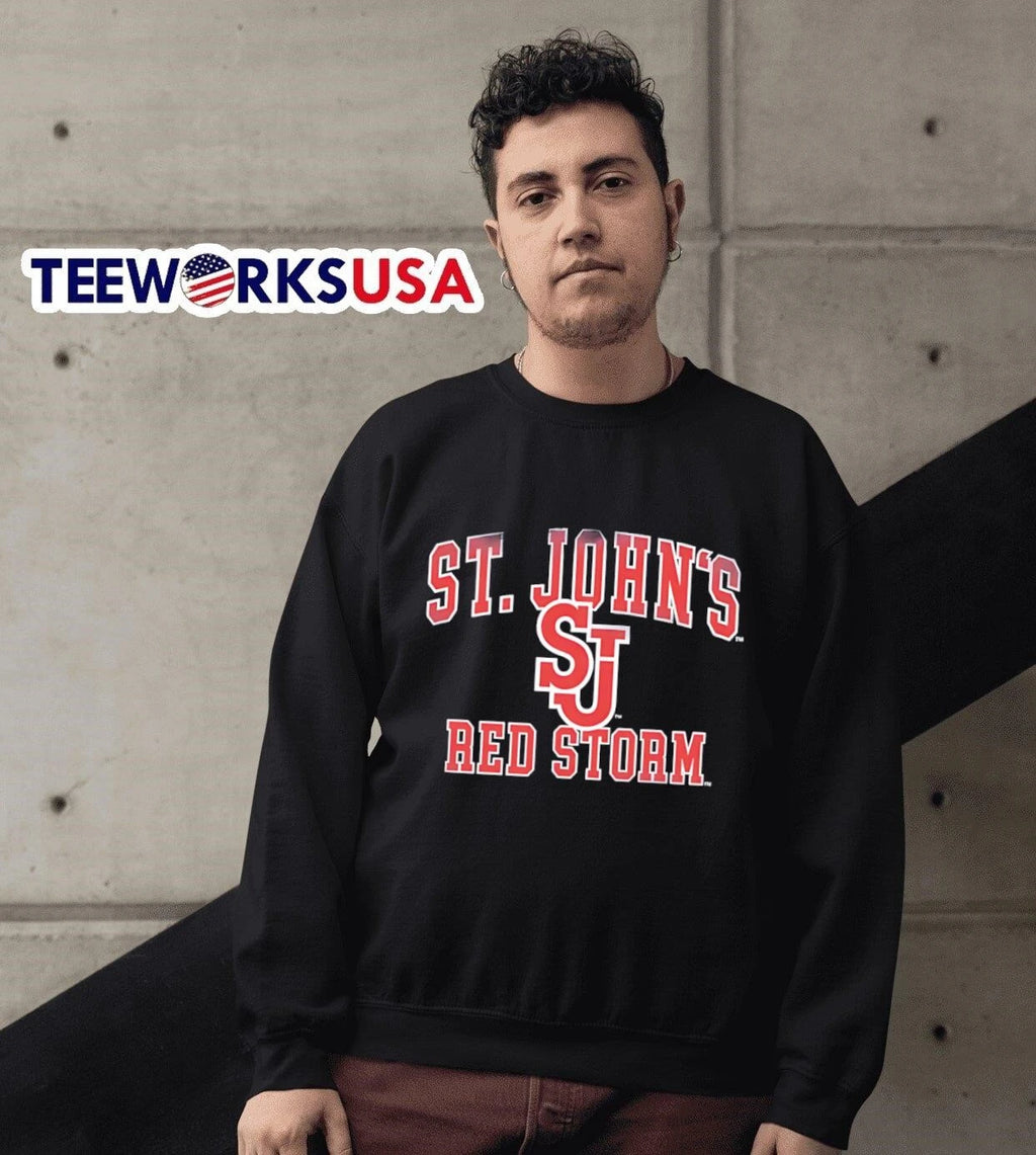 St. John's SJ Red Storm Slam - Adult & Kids T-Shirts, Sweatshirts & Hoodies apparel design preview 6