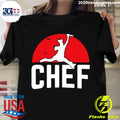 Chef Jumping Knife Blood Moon - Adult & Kids T-Shirts, Sweatshirts & Hoodies apparel design preview 1
