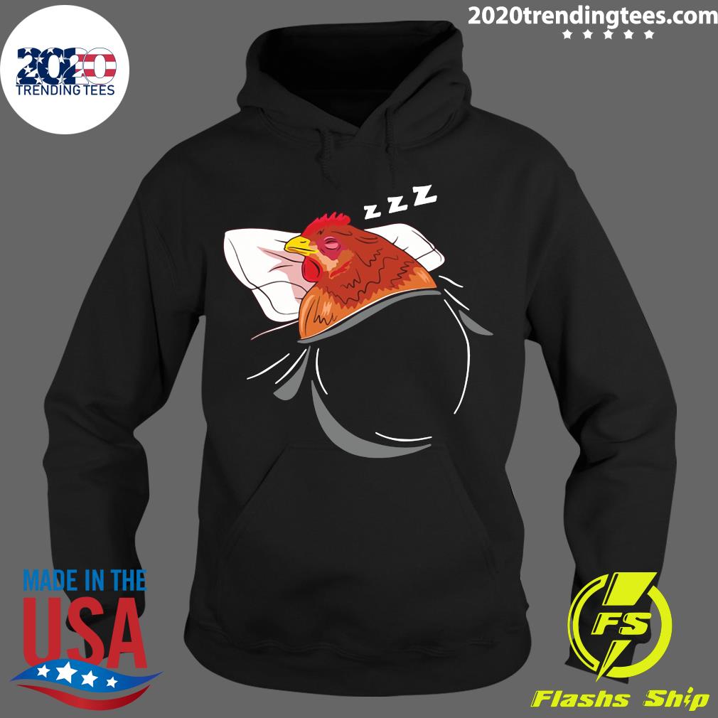 Chicken Sleeping Pajamas Nap Farmer Gift - Adult & Kids T-Shirts, Sweatshirts & Hoodies apparel design preview 2