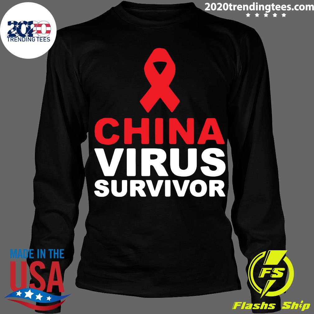 China Virus Survivor - Adult & Kids T-Shirts, Sweatshirts & Hoodies apparel design preview 4
