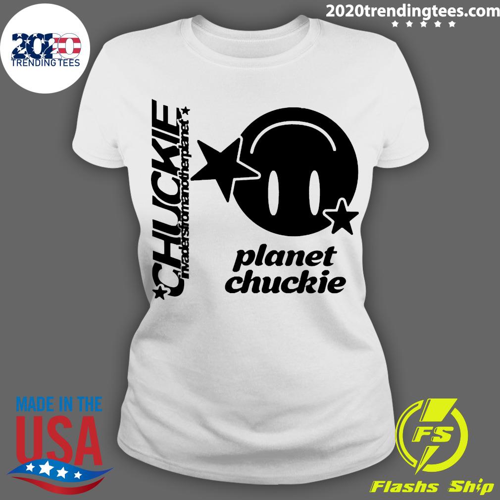Chuckie Invaders From Another Planet Smiley - Adult & Kids T-Shirts, Sweatshirts & Hoodies apparel design preview 3