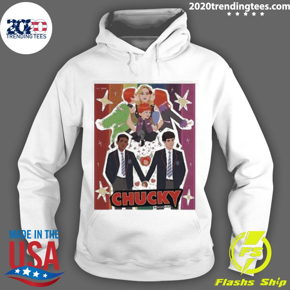 Chucky Pride Nbcu 2023 - Adult & Kids T-Shirts, Sweatshirts & Hoodies apparel design preview 2