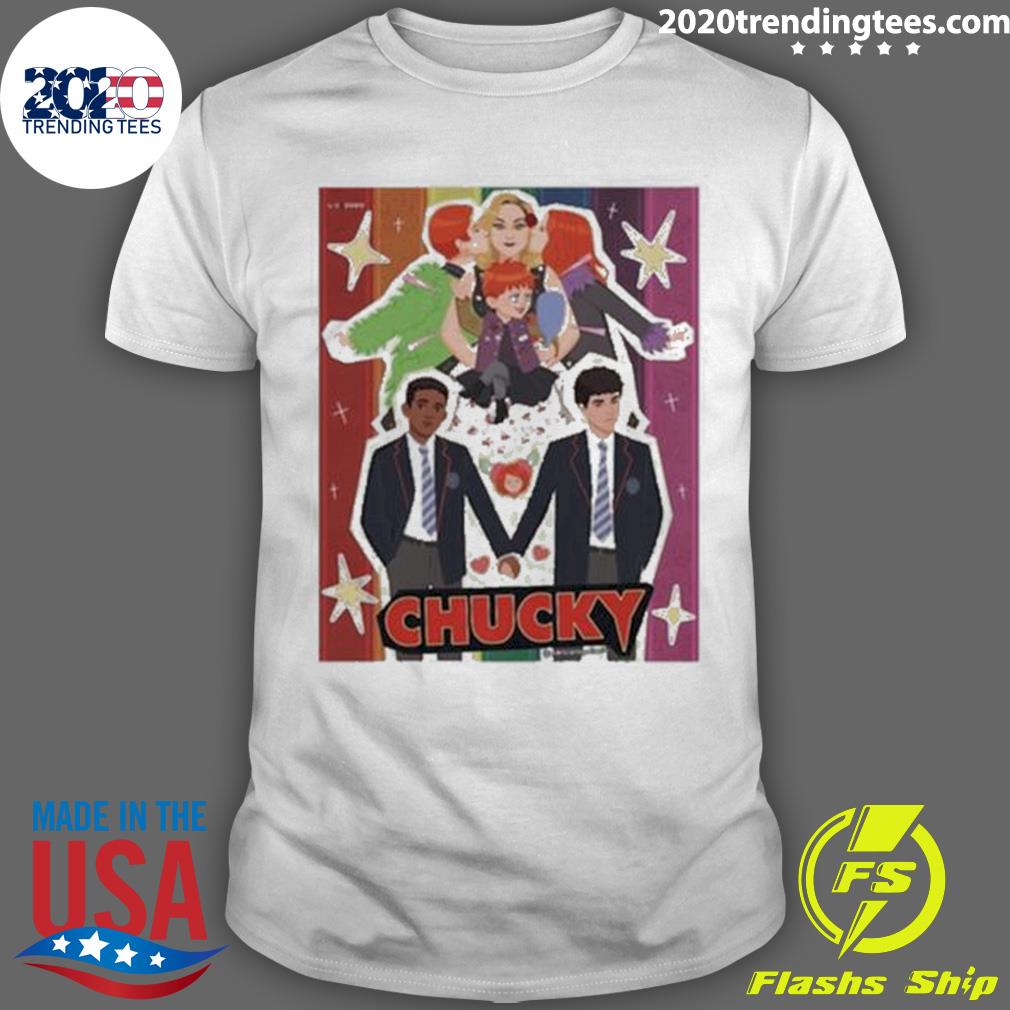 Chucky Pride Nbcu 2023 - Adult & Kids T-Shirts, Sweatshirts & Hoodies apparel design preview 1