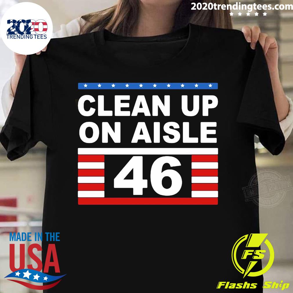 Clean Up On Aisle 46 - Adult & Kids T-Shirts, Sweatshirts & Hoodies apparel design preview 1