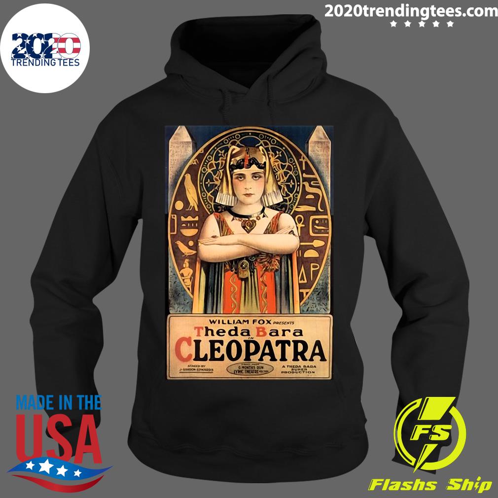 Cleopatra 1917 Silent Film Theda Bara - Adult & Kids T-Shirts, Sweatshirts & Hoodies apparel design preview 2