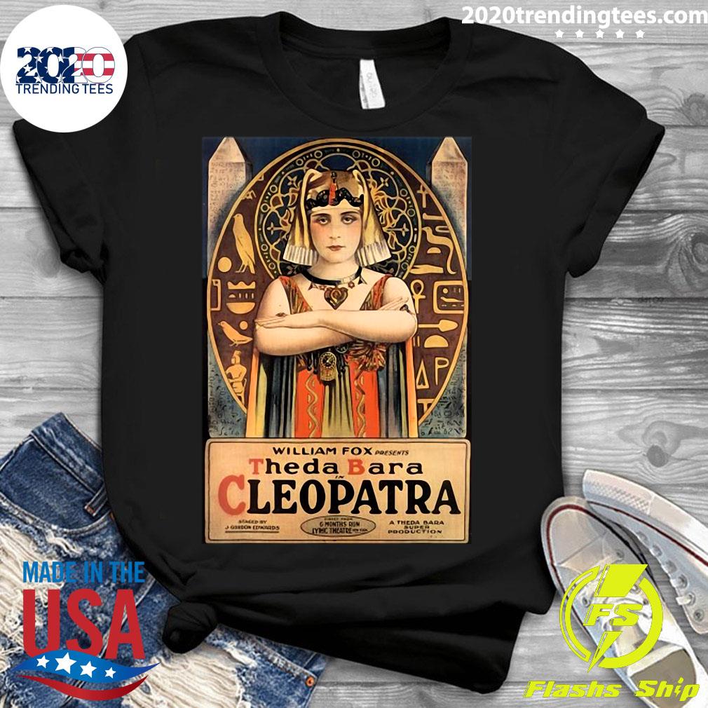 Cleopatra 1917 Silent Film Theda Bara - Adult & Kids T-Shirts, Sweatshirts & Hoodies apparel design preview 3