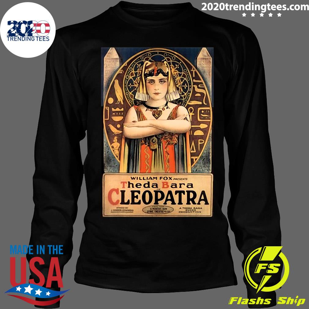 Cleopatra 1917 Silent Film Theda Bara - Adult & Kids T-Shirts, Sweatshirts & Hoodies apparel design preview 4
