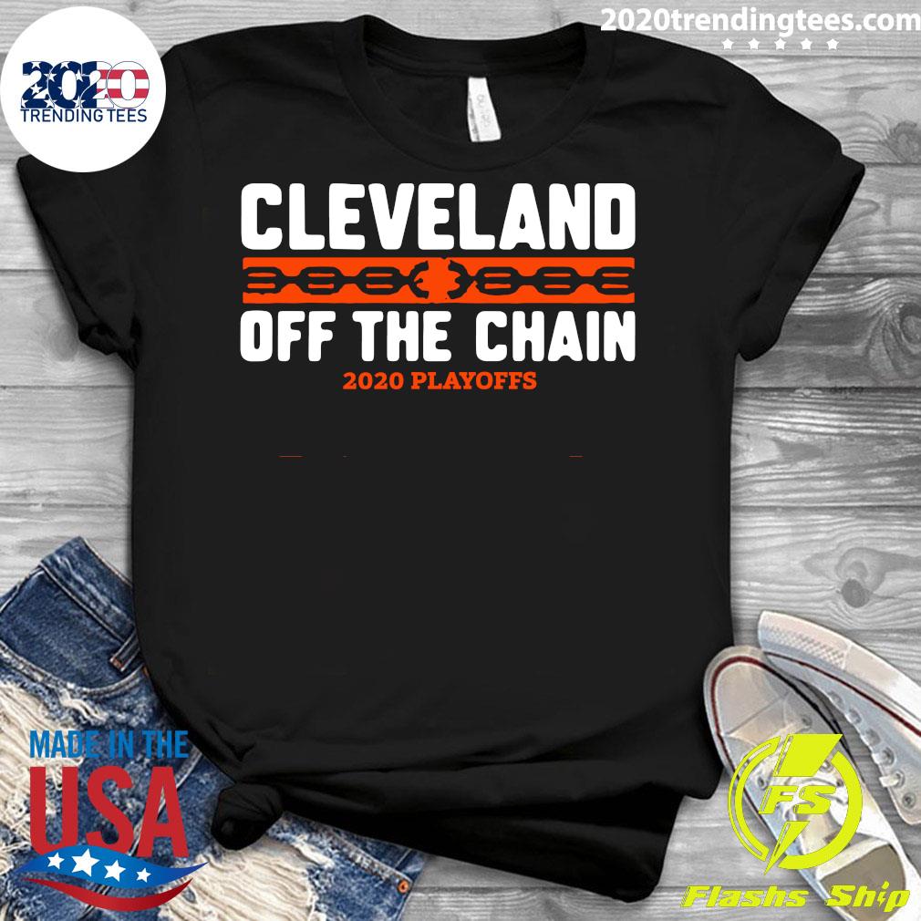 Cleveland Browns Off The Chain 2020 Playoffs - Adult & Kids T-Shirts, Sweatshirts & Hoodies apparel design preview 3