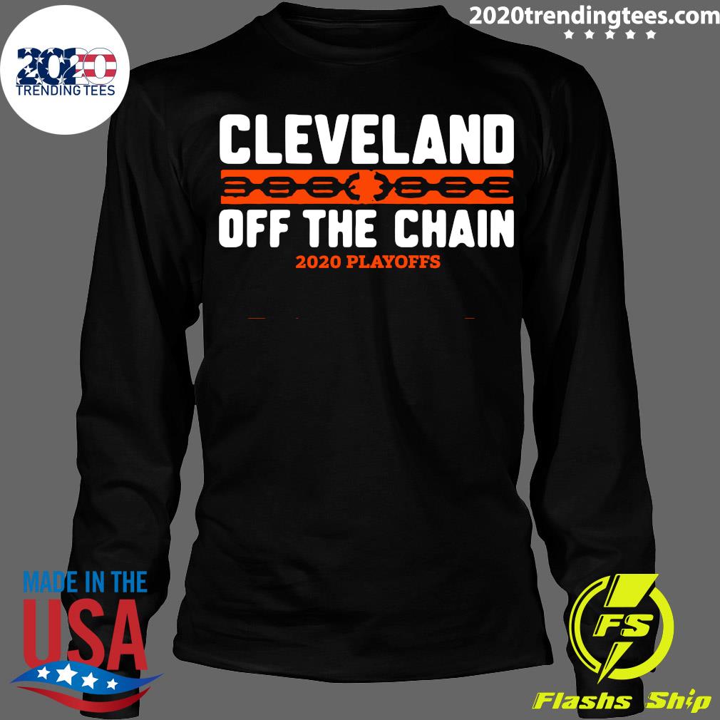Cleveland Browns Off The Chain 2020 Playoffs - Adult & Kids T-Shirts, Sweatshirts & Hoodies apparel design preview 4