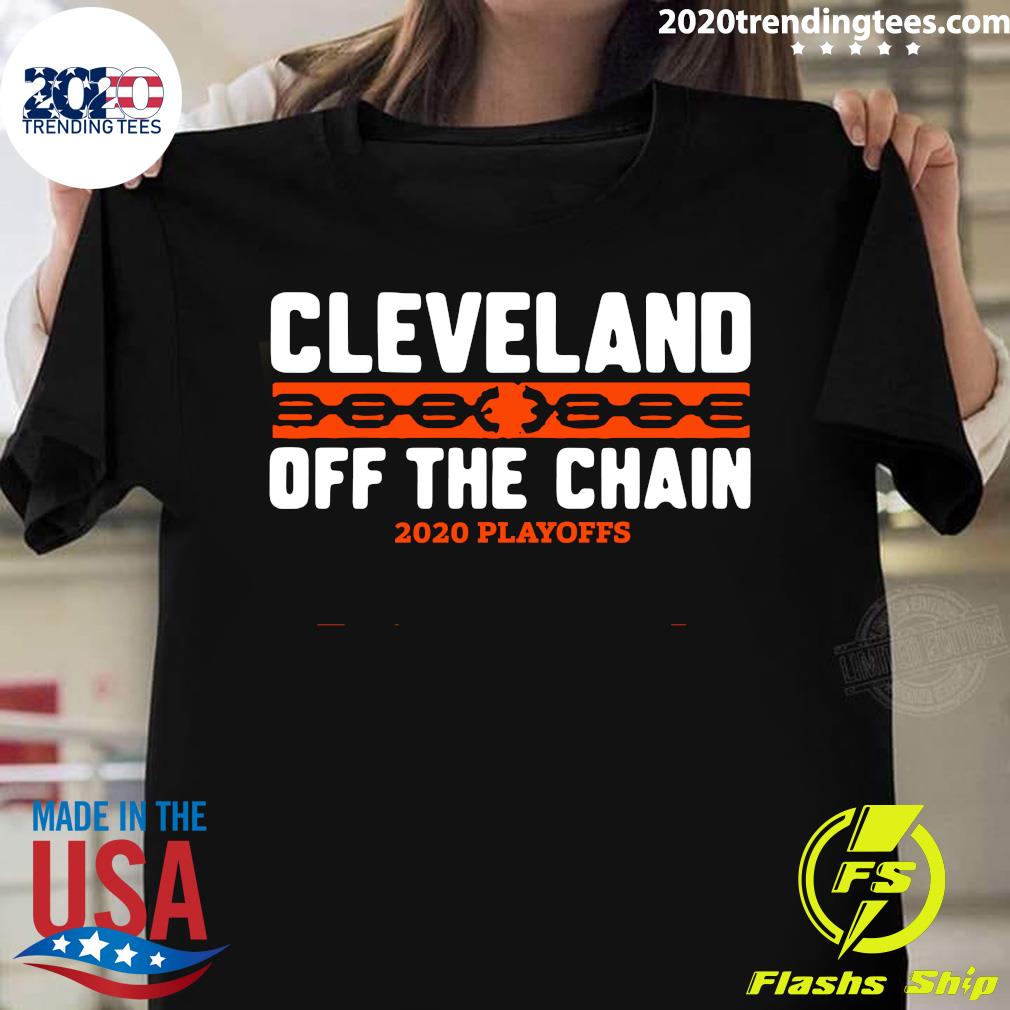 Cleveland Browns Off The Chain 2020 Playoffs - Adult & Kids T-Shirts, Sweatshirts & Hoodies apparel design preview 1