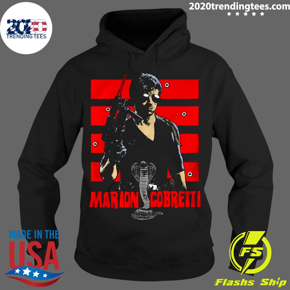 Cobra Marion Cobretti Vintage - Adult & Kids T-Shirts, Sweatshirts & Hoodies apparel design preview 2