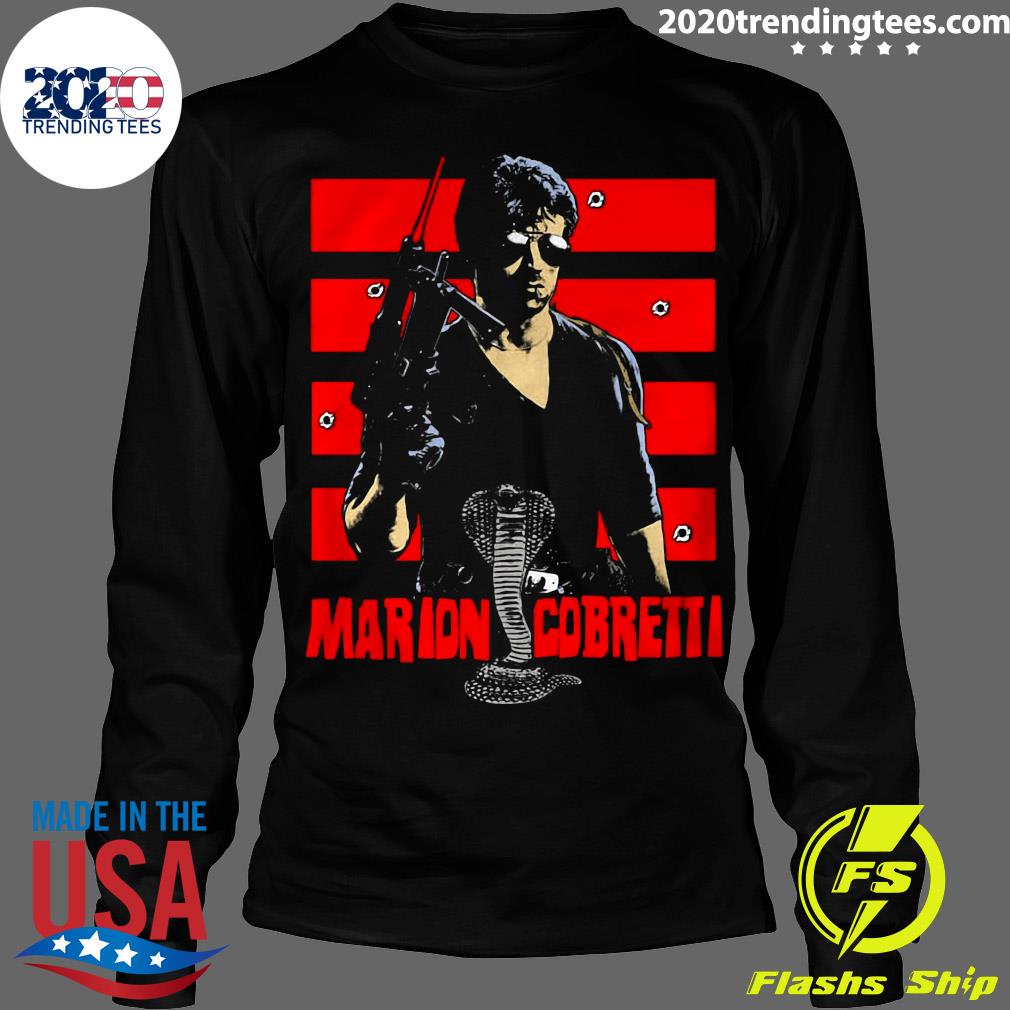 Cobra Marion Cobretti Vintage - Adult & Kids T-Shirts, Sweatshirts & Hoodies apparel design preview 4
