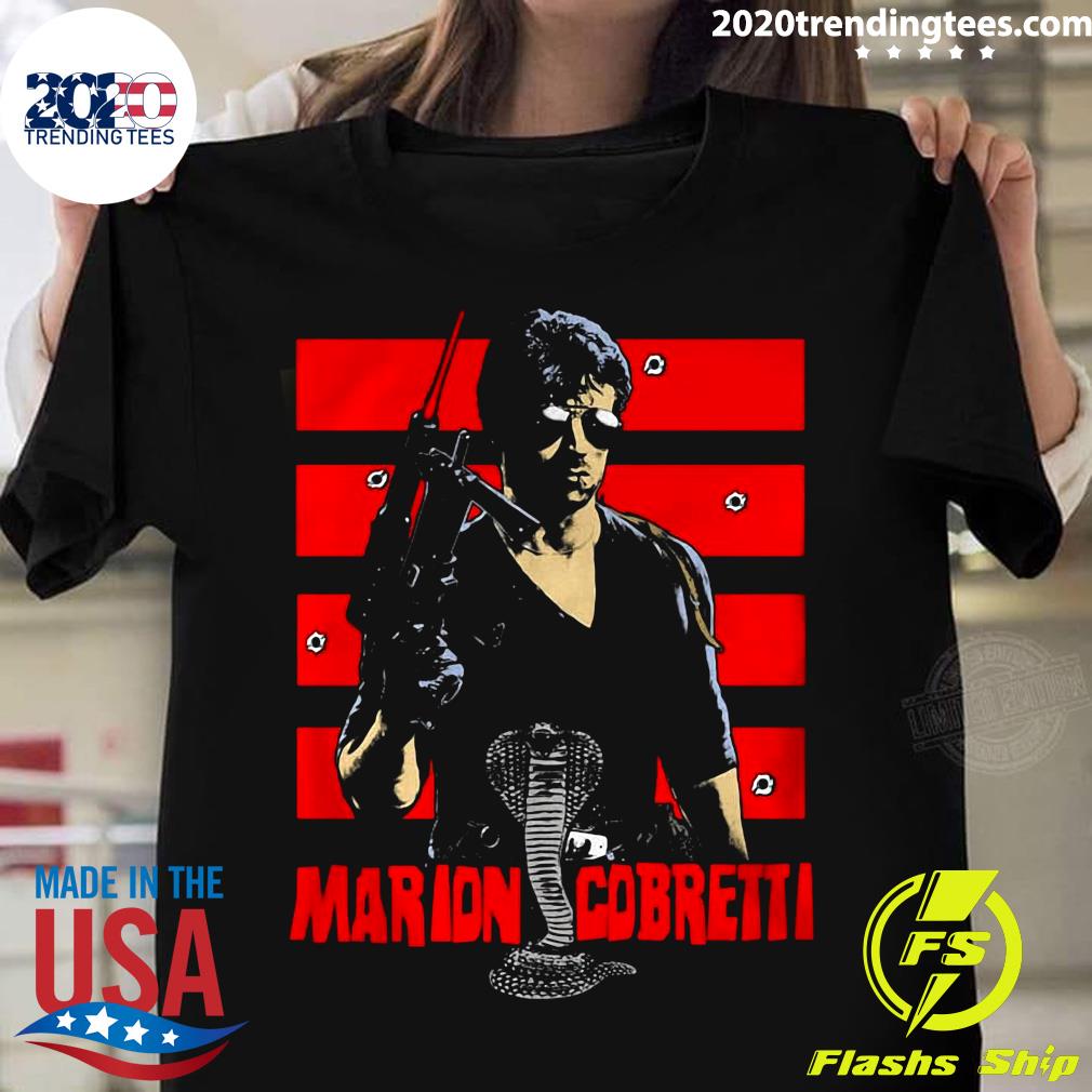 Cobra Marion Cobretti Vintage - Adult & Kids T-Shirts, Sweatshirts & Hoodies apparel design preview 1