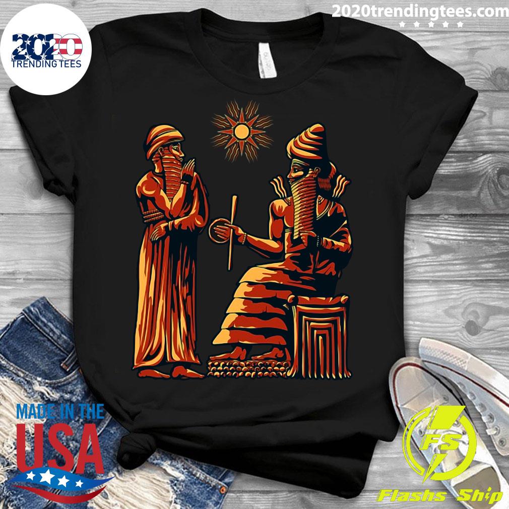 Code Of Hammurabi Utu - Adult & Kids T-Shirts, Sweatshirts & Hoodies apparel design preview 3