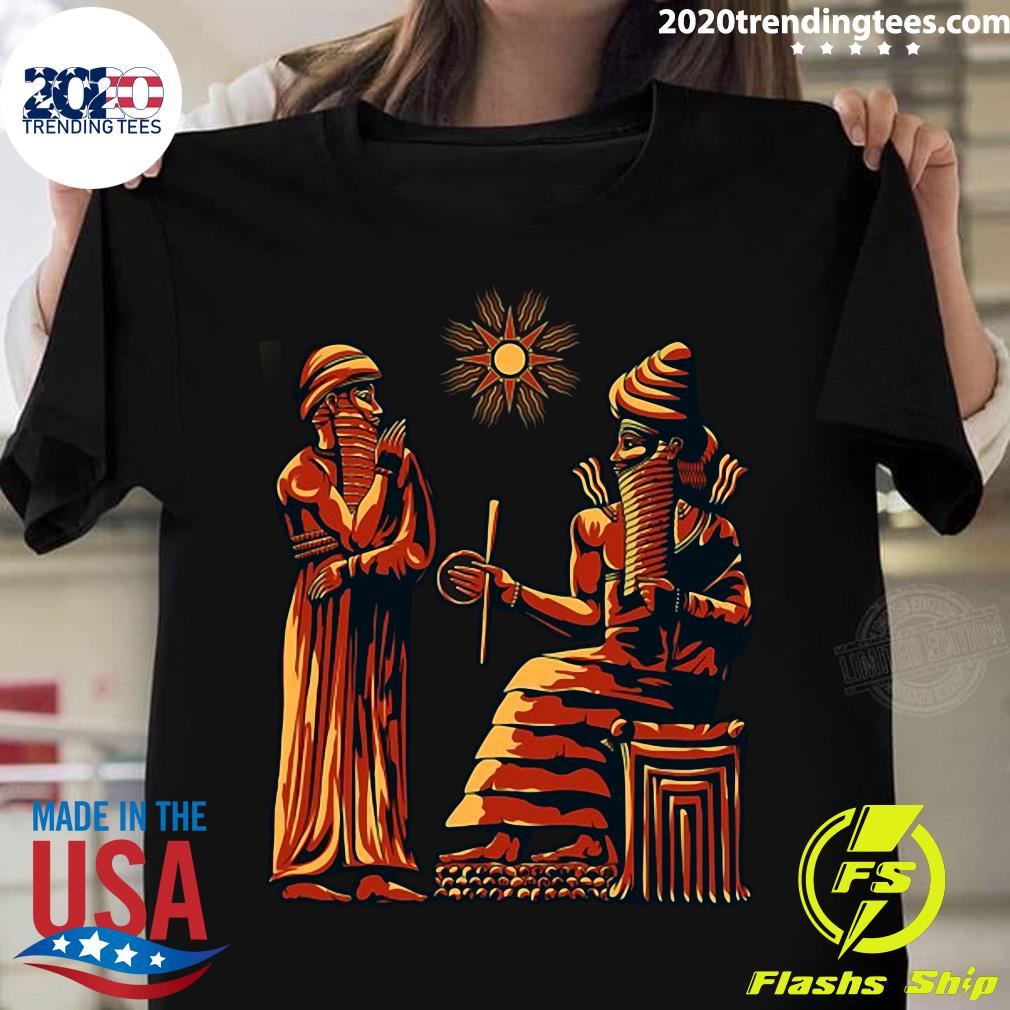 Code Of Hammurabi Utu - Adult & Kids T-Shirts, Sweatshirts & Hoodies apparel design preview 1