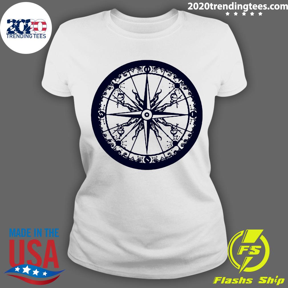Compass Sailing Hiking Adventure - Adult & Kids T-Shirts, Sweatshirts & Hoodies apparel design preview 3