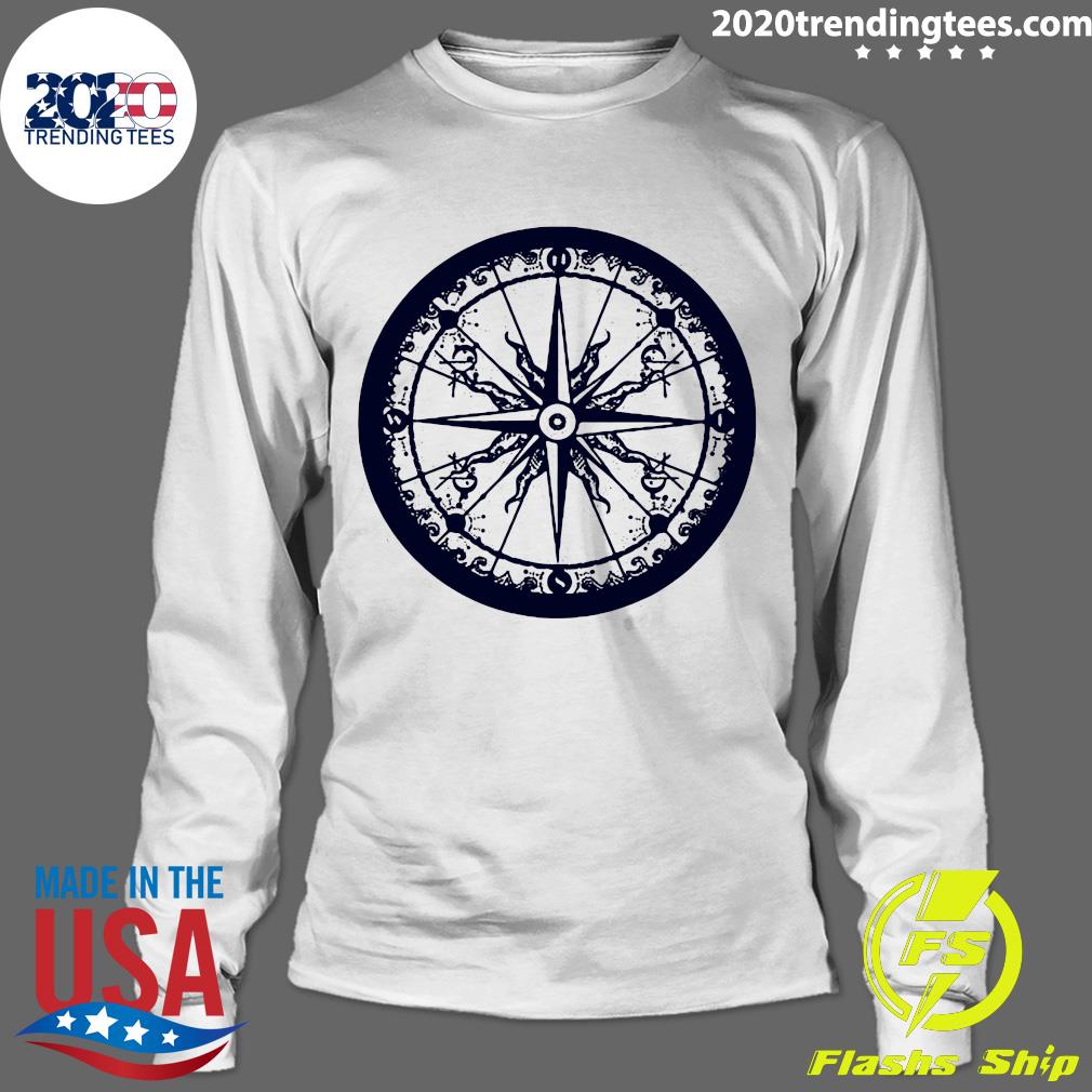 Compass Sailing Hiking Adventure - Adult & Kids T-Shirts, Sweatshirts & Hoodies apparel design preview 4