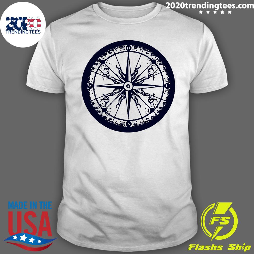 Compass Sailing Hiking Adventure - Adult & Kids T-Shirts, Sweatshirts & Hoodies apparel design preview 1