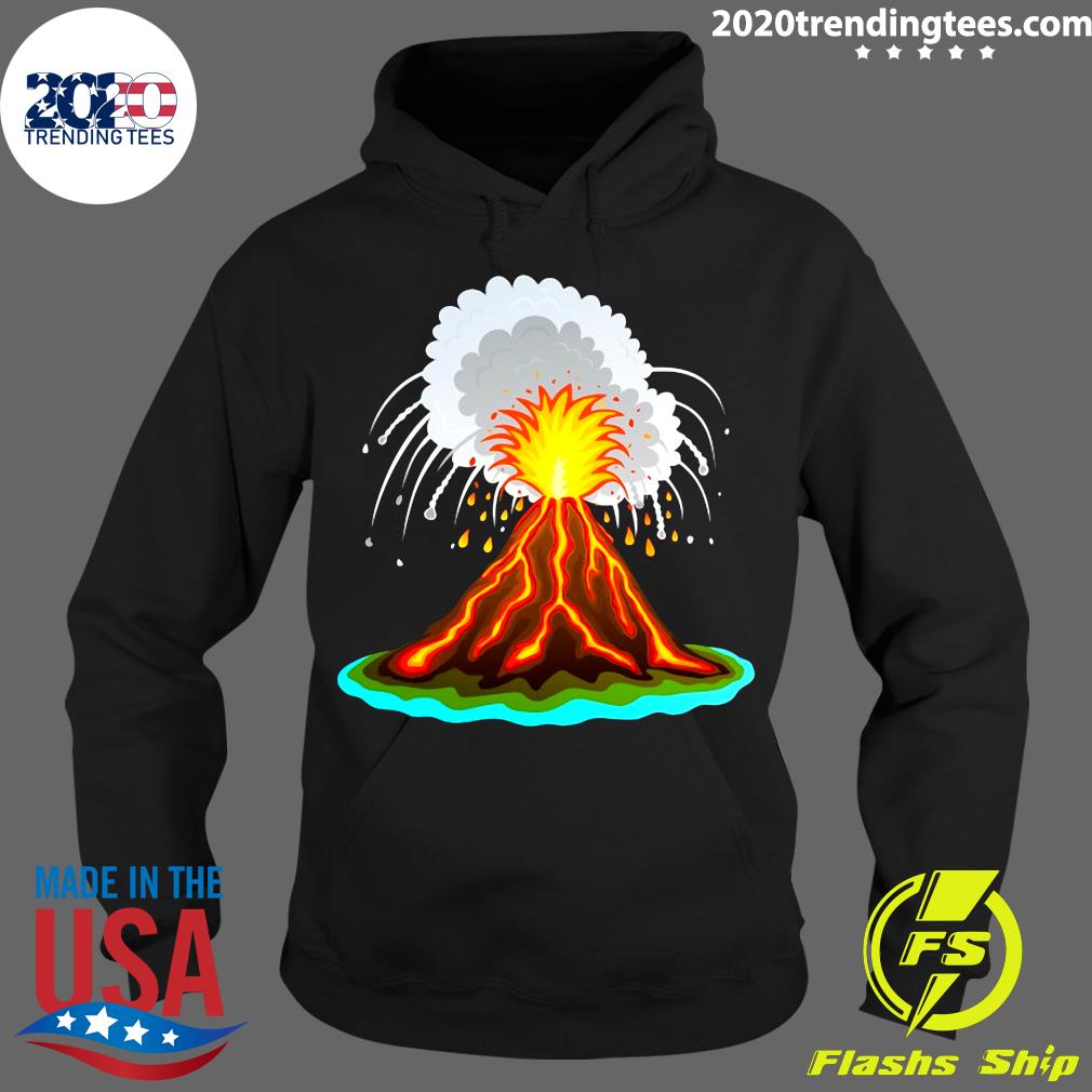 Cool Volcano Eruption Volcanic Lava Magma - Adult & Kids T-Shirts, Sweatshirts & Hoodies apparel design preview 2