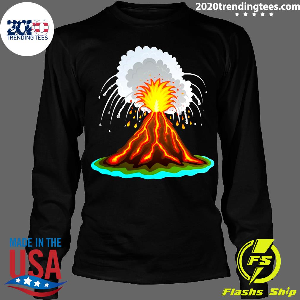 Cool Volcano Eruption Volcanic Lava Magma - Adult & Kids T-Shirts, Sweatshirts & Hoodies apparel design preview 4