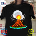 Cool Volcano Eruption Volcanic Lava Magma - Adult & Kids T-Shirts, Sweatshirts & Hoodies apparel design preview 1