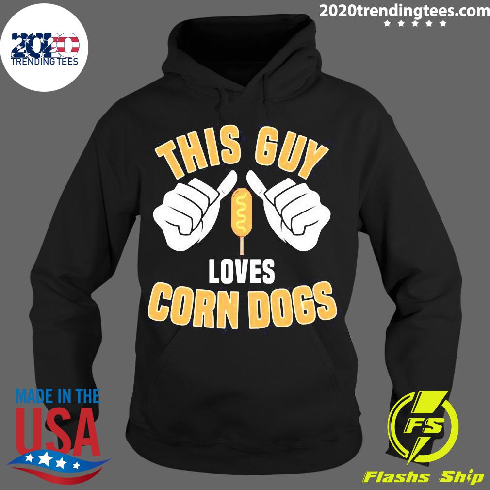 Corn Dog Quote Food Love Chilli Hot Dogs - Adult & Kids T-Shirts, Sweatshirts & Hoodies apparel design preview 2
