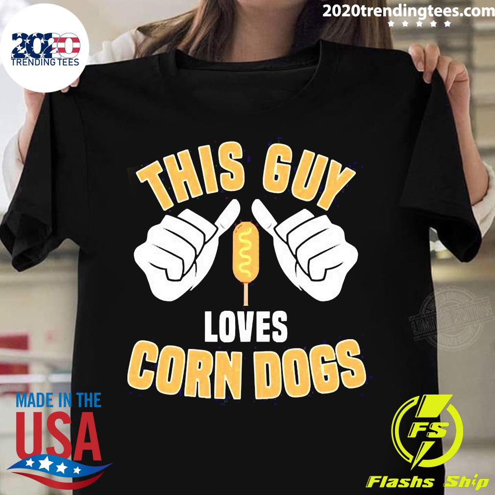 Corn Dog Quote Food Love Chilli Hot Dogs - Adult & Kids T-Shirts, Sweatshirts & Hoodies apparel design preview 1