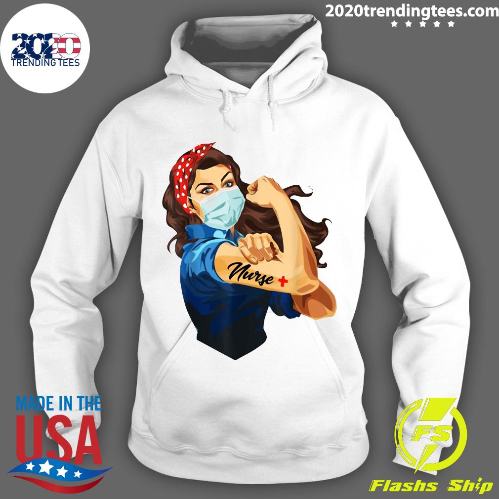 Coronavirus 2020 Nurse Strong - Adult & Kids T-Shirts, Sweatshirts & Hoodies apparel design preview 2