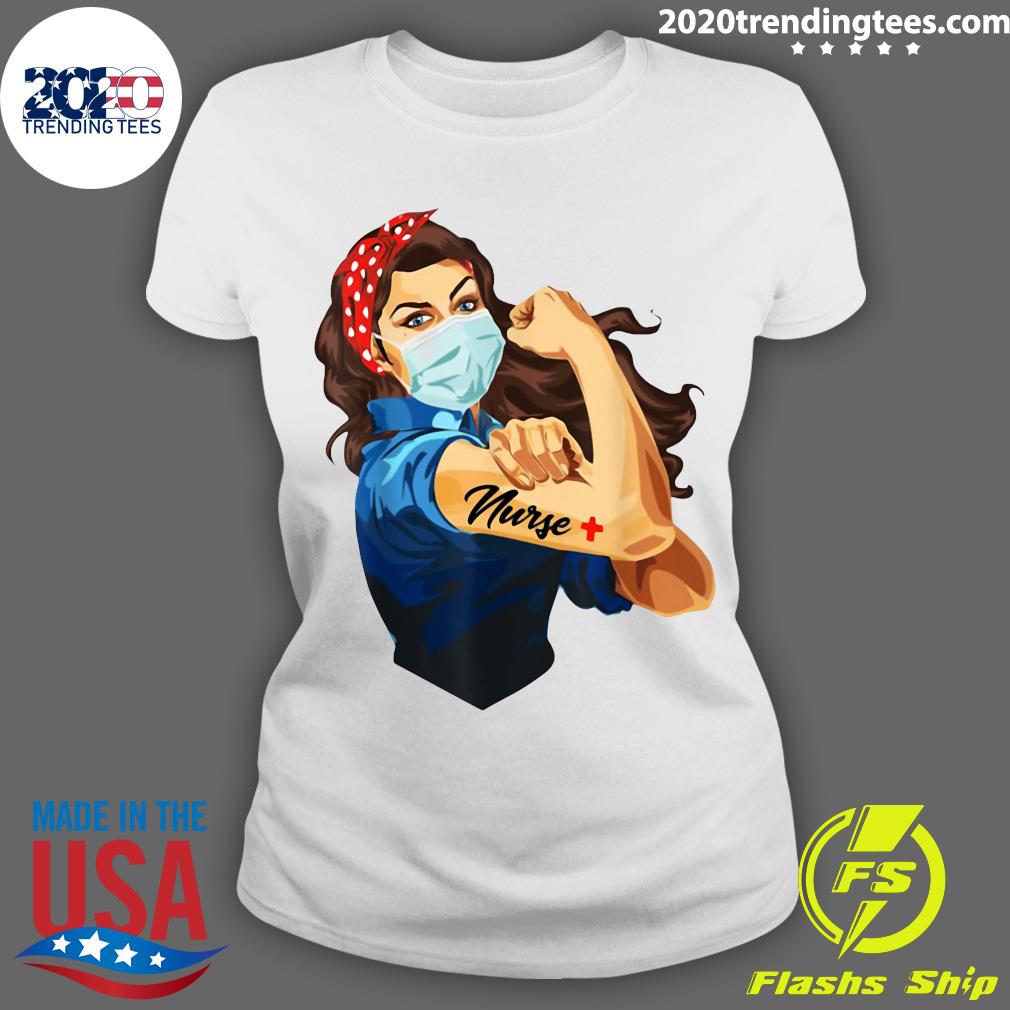 Coronavirus 2020 Nurse Strong - Adult & Kids T-Shirts, Sweatshirts & Hoodies apparel design preview 3
