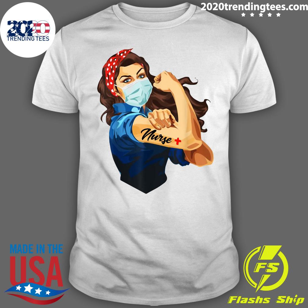 Coronavirus 2020 Nurse Strong - Adult & Kids T-Shirts, Sweatshirts & Hoodies apparel design preview 1