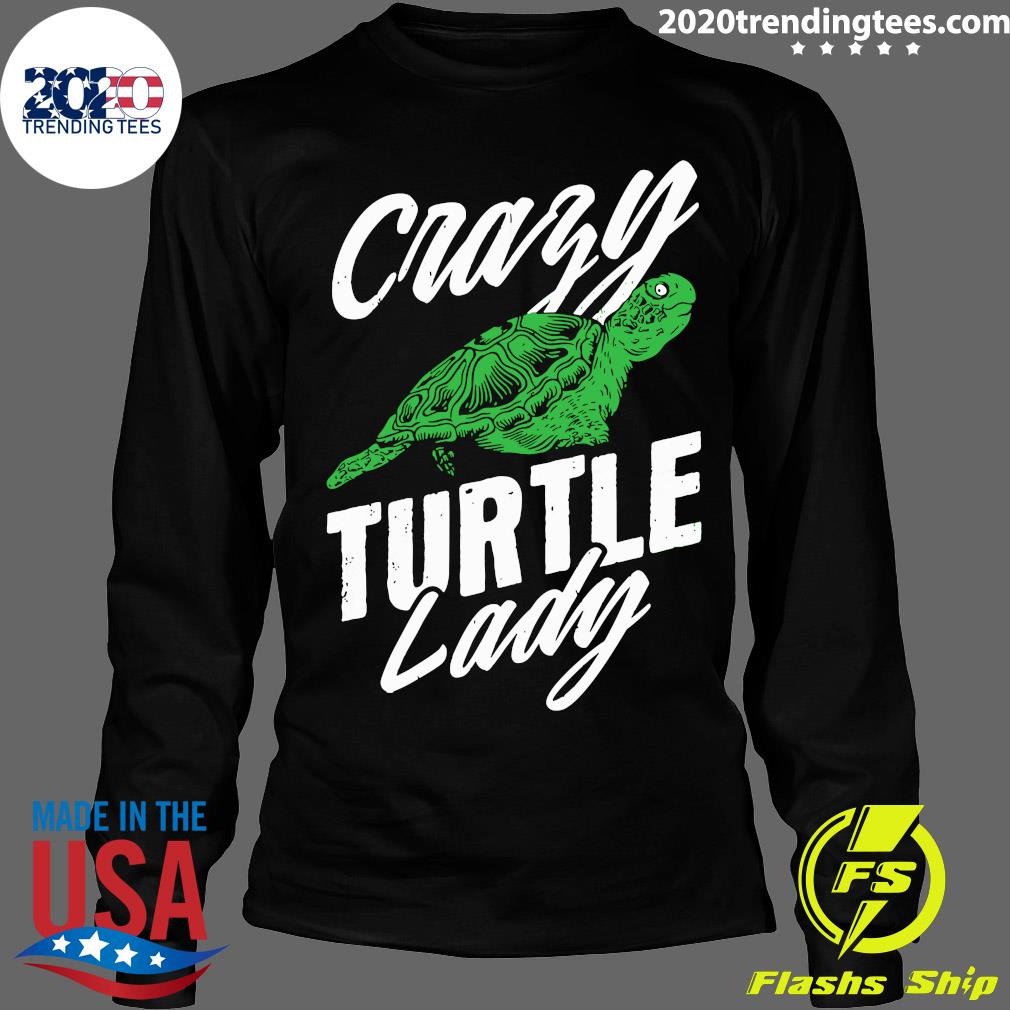 Crazy Turtle Lady Funny Turtles - Adult & Kids T-Shirts, Sweatshirts & Hoodies apparel design preview 4