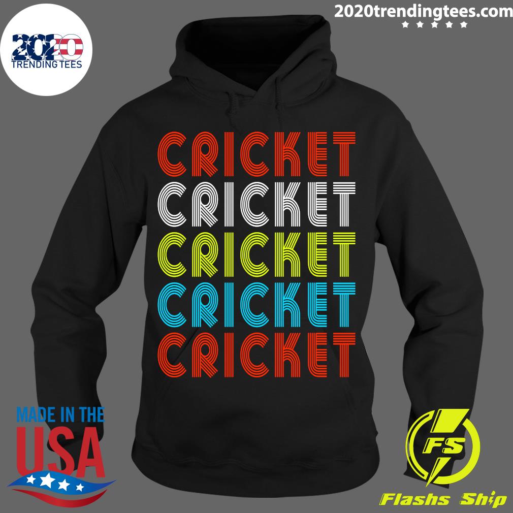 Cricket Color - Adult & Kids T-Shirts, Sweatshirts & Hoodies apparel design preview 2