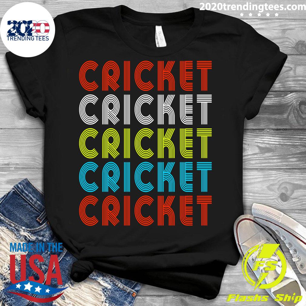 Cricket Color - Adult & Kids T-Shirts, Sweatshirts & Hoodies apparel design preview 3