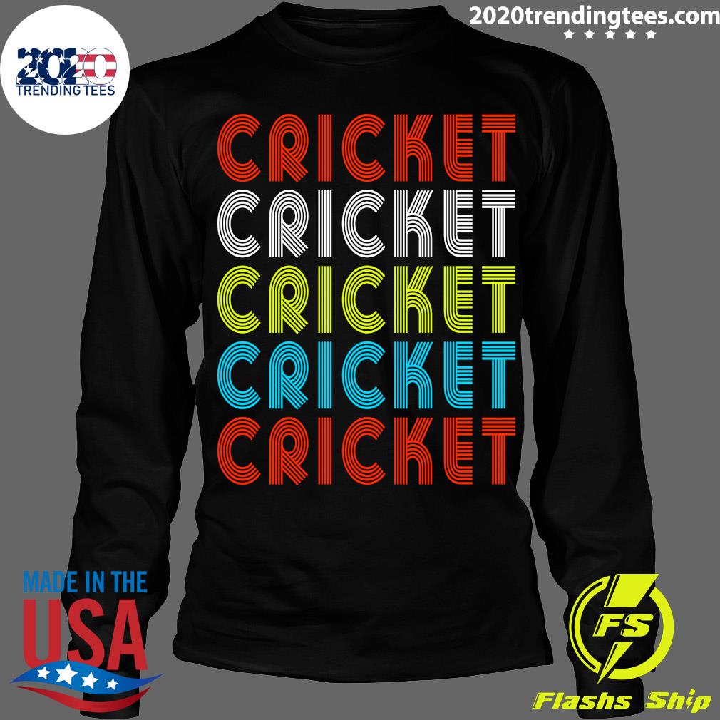 Cricket Color - Adult & Kids T-Shirts, Sweatshirts & Hoodies apparel design preview 4