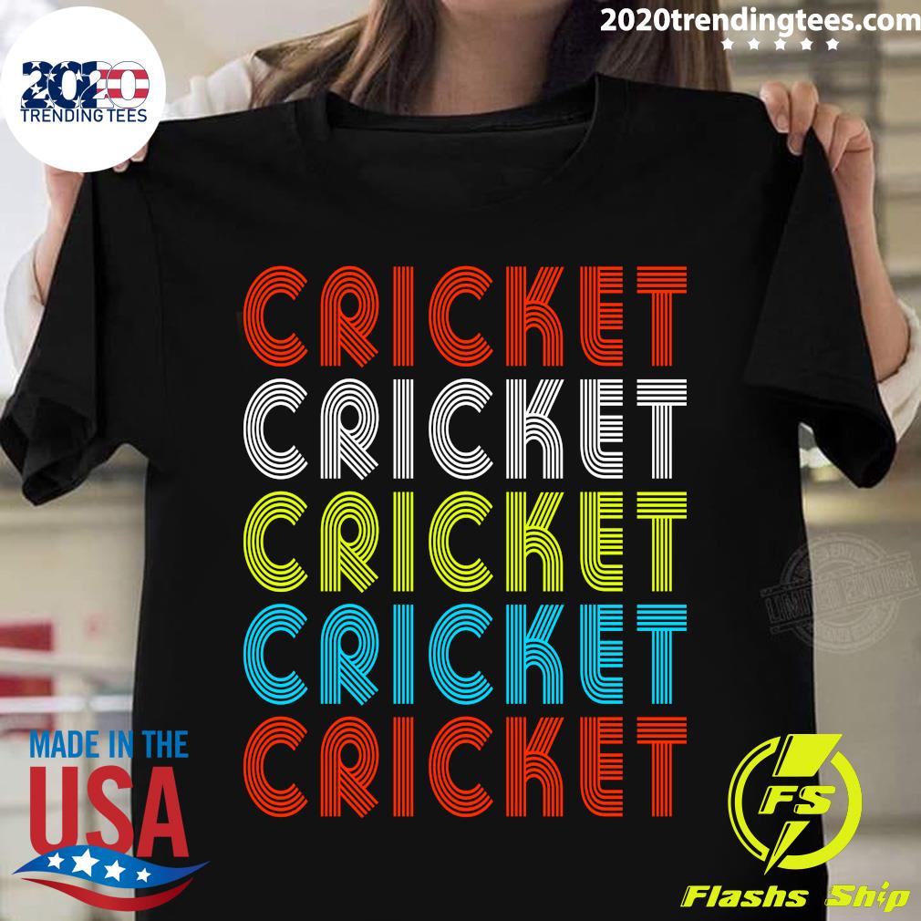 Cricket Color - Adult & Kids T-Shirts, Sweatshirts & Hoodies apparel design preview 1