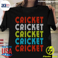 Cricket Color - Adult & Kids T-Shirts, Sweatshirts & Hoodies apparel design preview 1