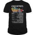Crocheter's Hourly Rate 20 Hr Minimum - Adult & Kids T-Shirts, Sweatshirts & Hoodies apparel design preview 1