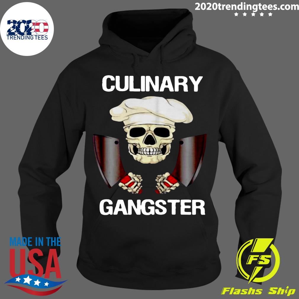 Culinary Gangster For A Cool Cooking - Adult & Kids T-Shirts, Sweatshirts & Hoodies apparel design preview 2