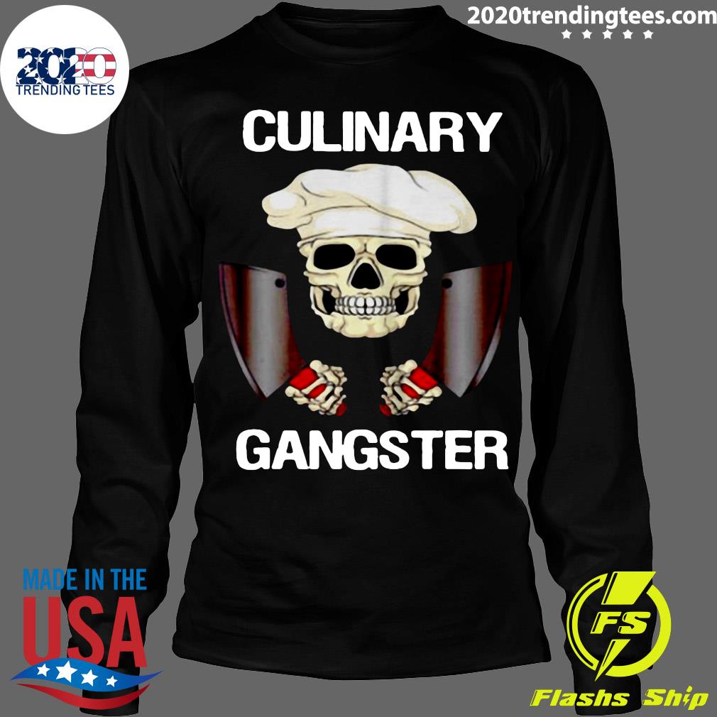 Culinary Gangster For A Cool Cooking - Adult & Kids T-Shirts, Sweatshirts & Hoodies apparel design preview 4