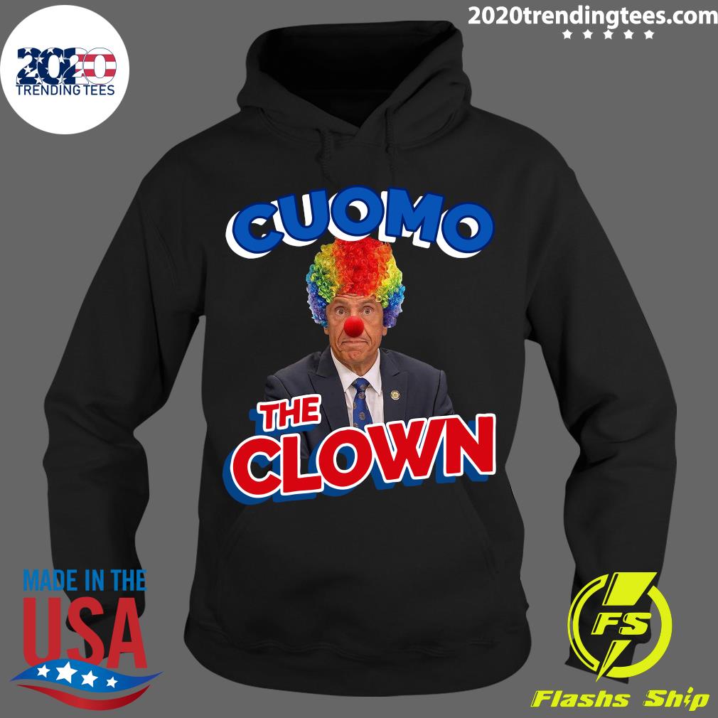 Cuomo The Clown - Adult & Kids T-Shirts, Sweatshirts & Hoodies apparel design preview 2