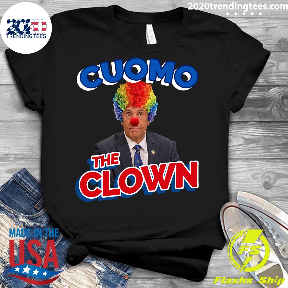 Cuomo The Clown - Adult & Kids T-Shirts, Sweatshirts & Hoodies apparel design preview 3
