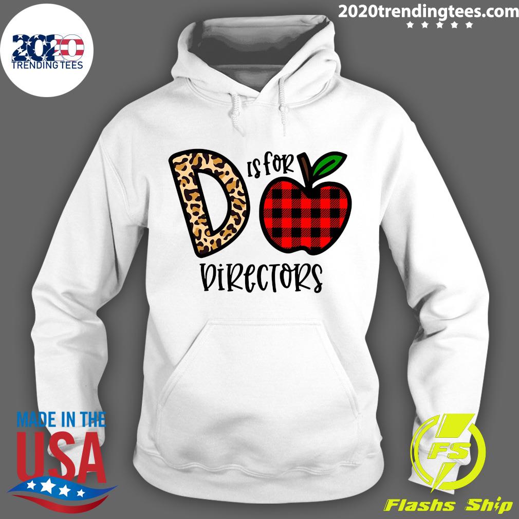 D Leopard Is For Teacher Directors Apple - Adult & Kids T-Shirts, Sweatshirts & Hoodies apparel design preview 2