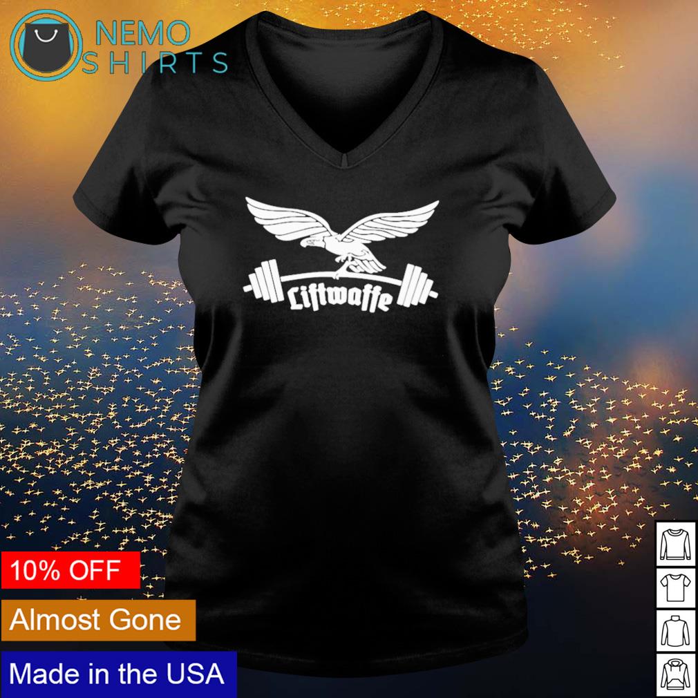 Liftwaffe eagle weightlifting - Adult & Kids T-Shirts, Sweatshirts & Hoodies apparel design preview 5