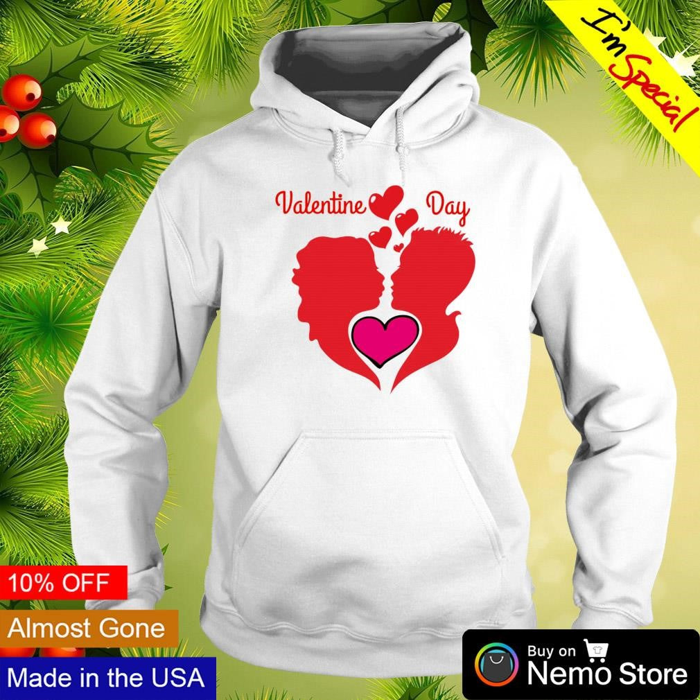 Valentine day couple heart - Adult & Kids T-Shirts, Sweatshirts & Hoodies apparel design preview 2